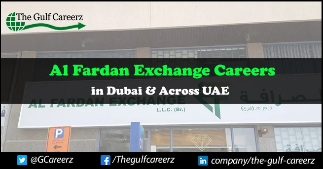 Al Fardan Exchange Careers