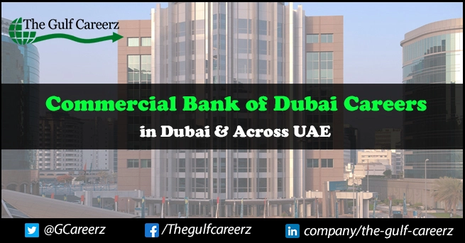 Commercial Bank of Dubai Careers