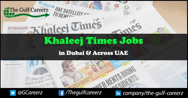 Khaleej Times Jobs