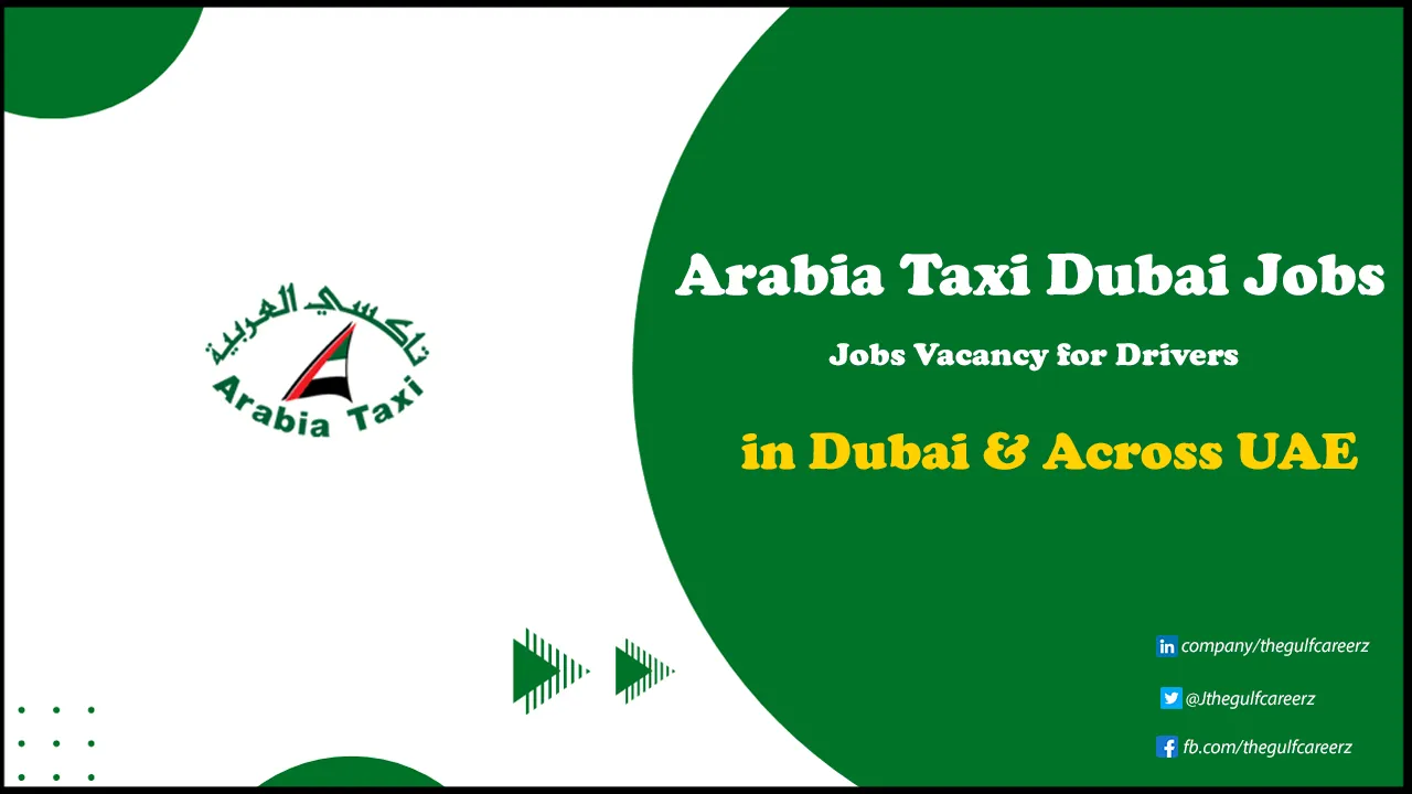 Arabia Taxi Dubai Jobs