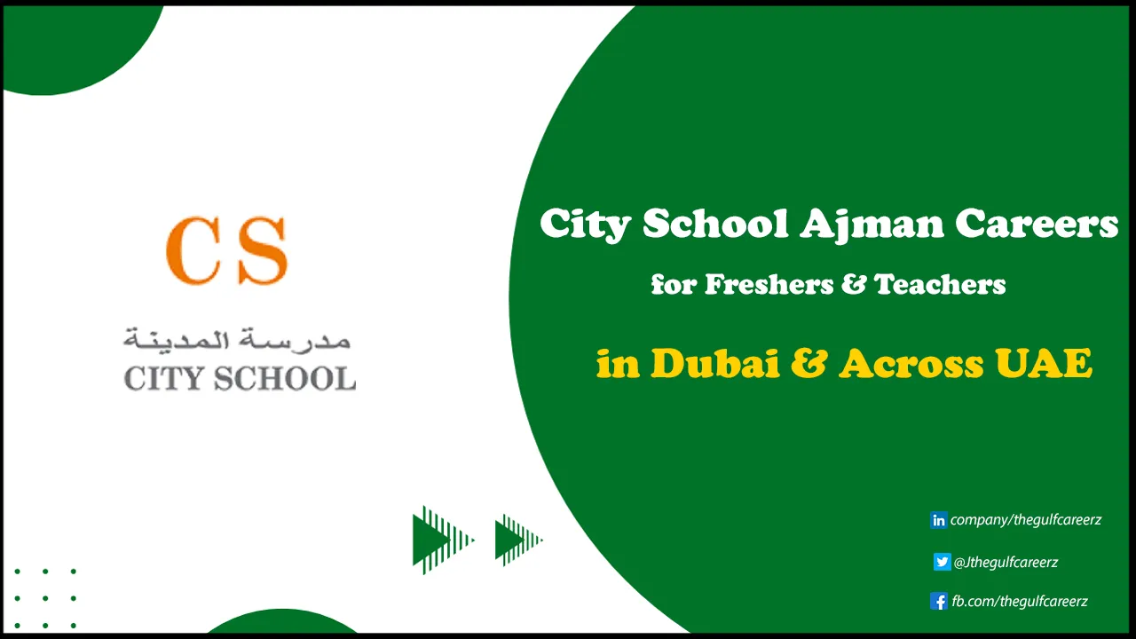 City School Ajman Careers