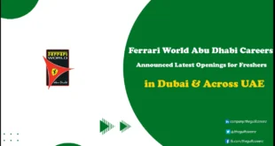 Ferrari World Abu Dhabi Careers