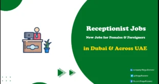 Receptionist Jobs in Dubai